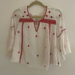 Anthropologie floreat blouse